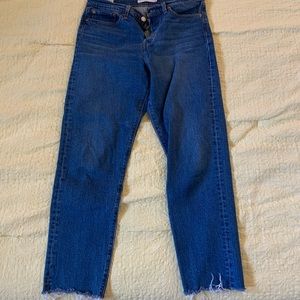 Levi’s wedgie jeans